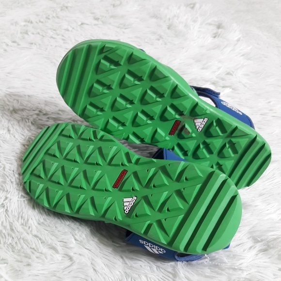 New adidas blue green strap aquatic shoes - Picture 5 of 5
